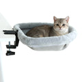 Cama de escritorio para gatos, diseño hundido plegable.