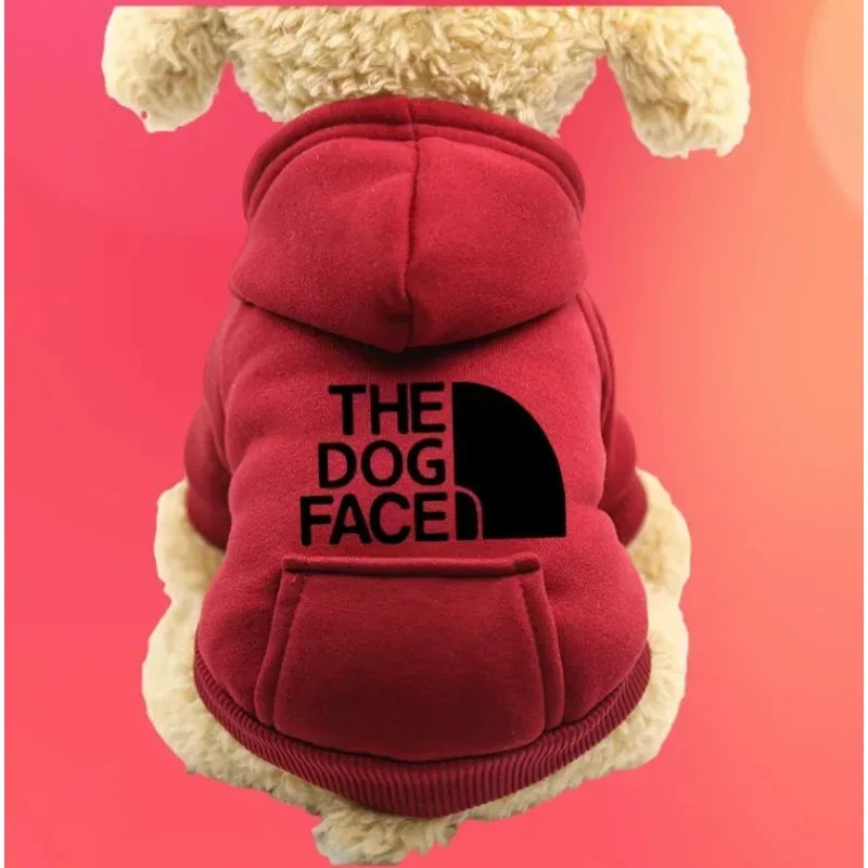 Suéter de invierno para perro, con bolsillo.