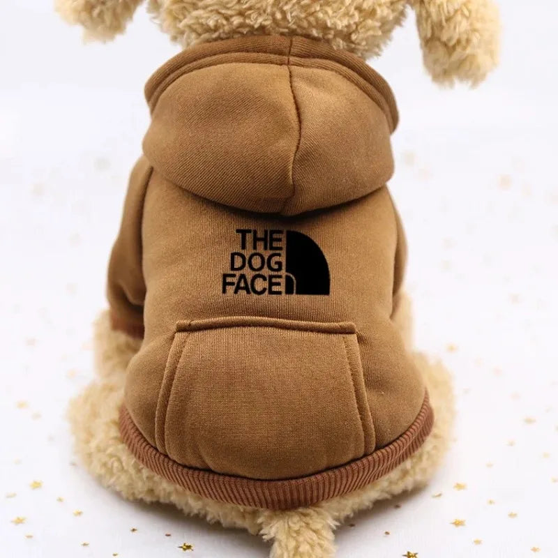 Suéter de invierno para perro, con bolsillo.
